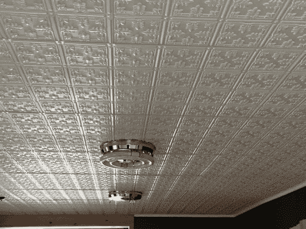 Pattern #210 - All Colors - 2'x4' Faux Tin Ceiling Tile Pattern - Image 2
