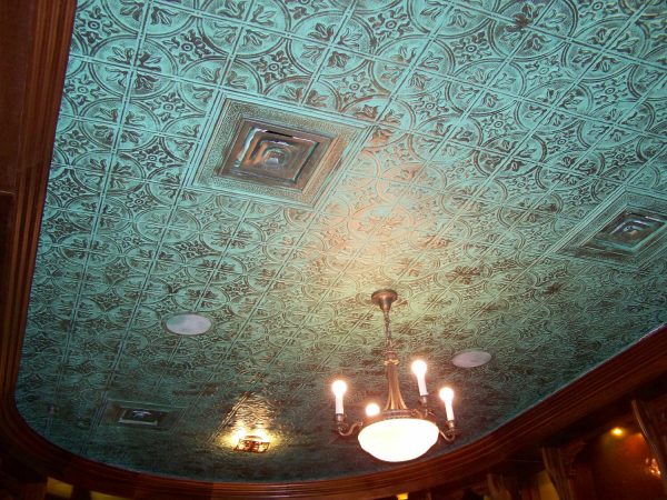 Pattern #309- All Colors - 2'x4' Faux Tin Ceiling Tile Pattern - Image 3