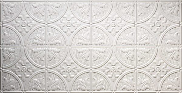 Pattern #309- All Colors - 2'x4' Faux Tin Ceiling Tile Pattern