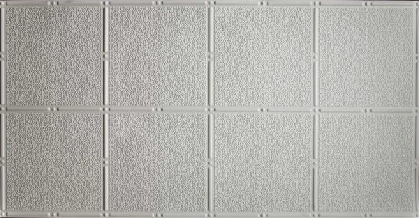 Pattern #310 - White - 2'x4' Faux Tin Ceiling Tile Pattern