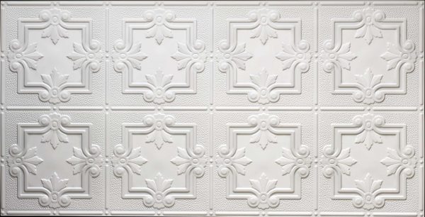 Pattern #321- All Colors - 2'x4' Faux Tin Ceiling Tile Pattern