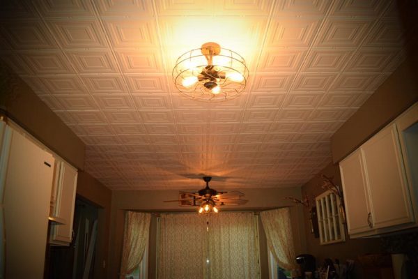 Pattern #320- All Colors - 2'x4' Faux Tin Ceiling Tile Pattern - Image 3
